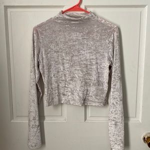 Align top mock neck long sleeve